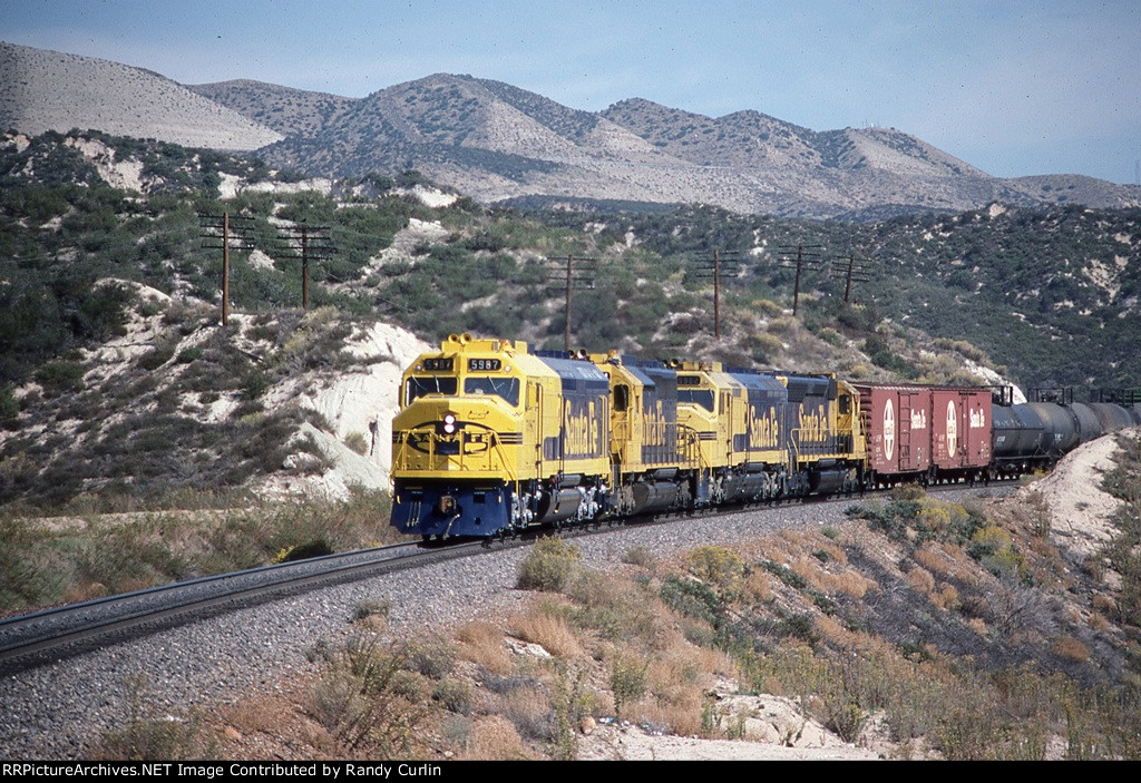 ATSF 5987 West